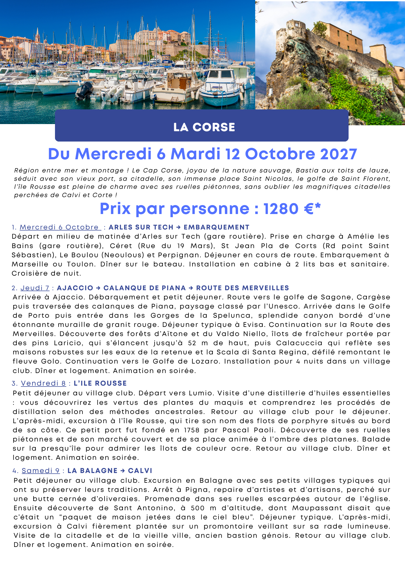 LA CORSE 2027